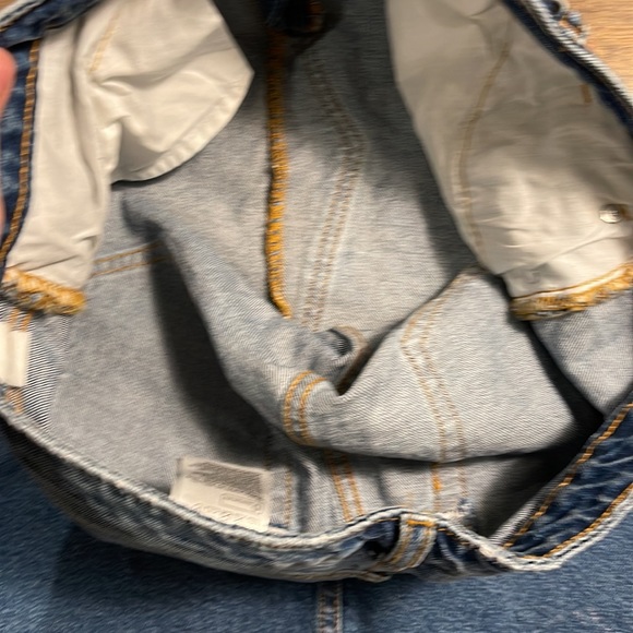 Beautiful medium length jeans skirt ripped - Picture 9 of 12